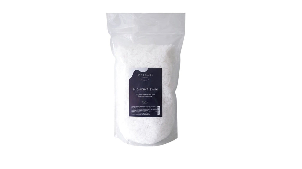 Magnesium bath flakes, organic and the best to replenish magnesium in your body