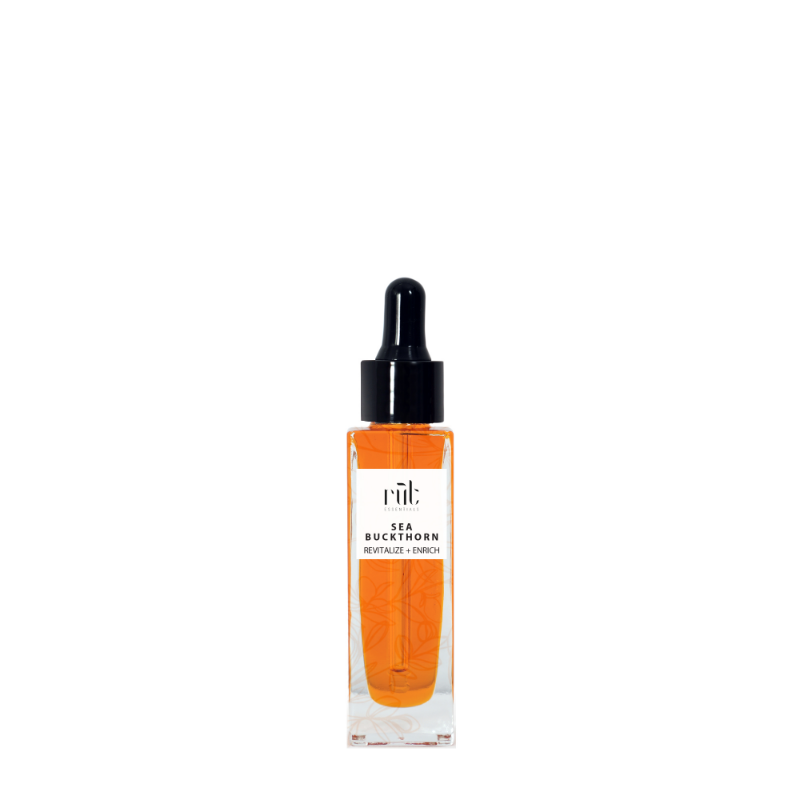 Organic seabuckthorn essential oil to revitalize the skin